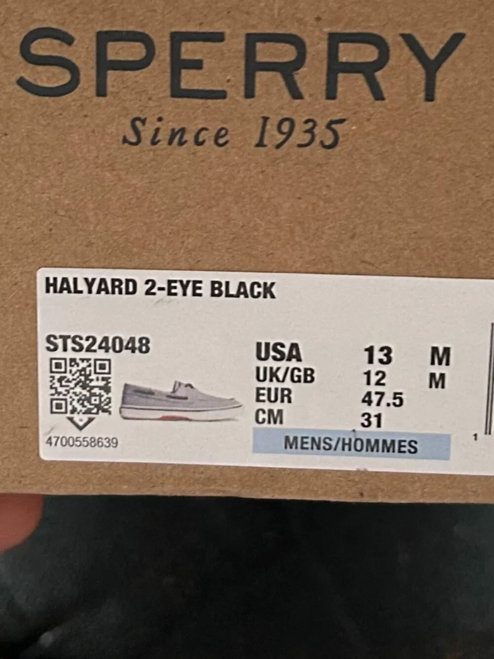 Men's Sperry Boat shoes